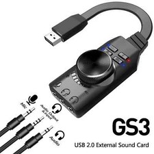 Scheda audio USB esterna nuova