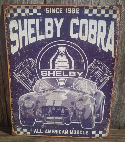 Insegna shelby cobra american - insegna,