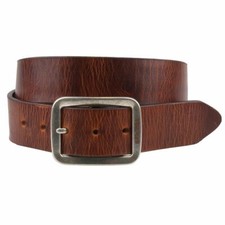 Sendra Boots Uomo Cintura Belt Marrone 1013-Evolution Tang Pelle Unisex