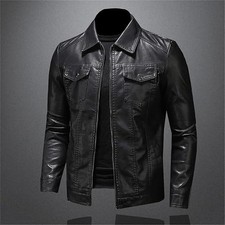 giacca in eco pelle
