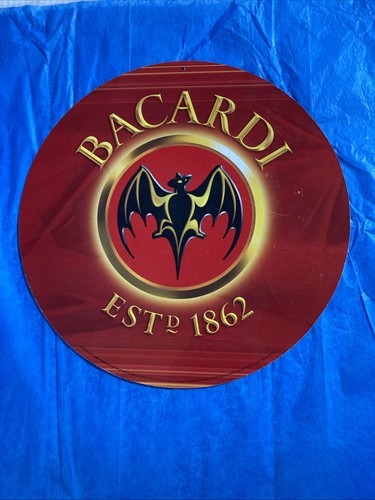 Inch cardboard bacardi sign - cardboard,