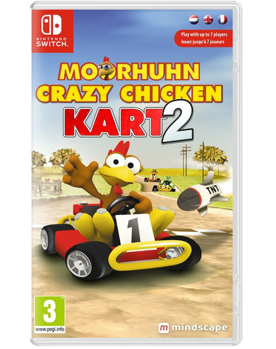 Crazy chicken moorhuhn kart - chicken,