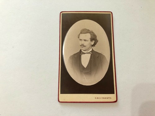 Cdv foto ritratto nobiluomo - cdv,
