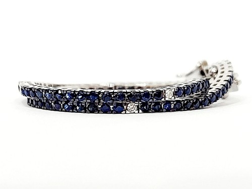 Bracciale tennis oro bianco - bracciale,
