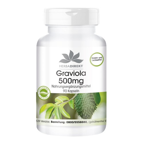Graviola 500 90 capsule - mg,