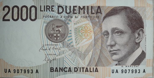 Banconota fds italiana le - italiana,