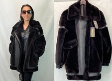 Marrone Mouton Vero 100% pelle