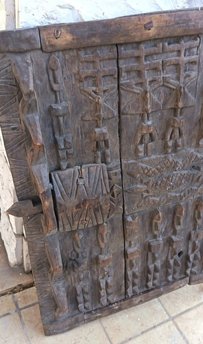 Porta dogon arte africana - porta, mali