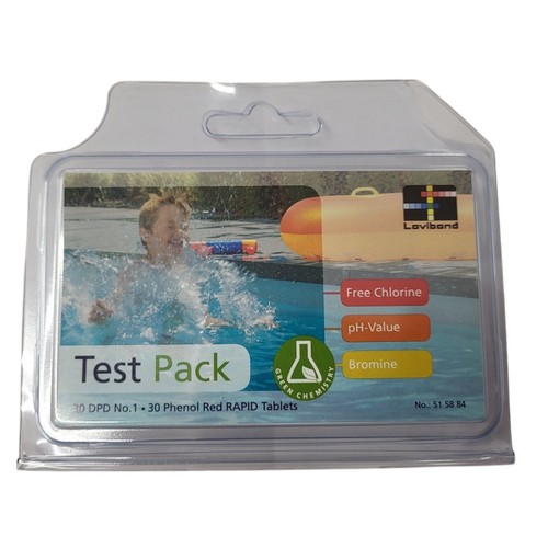 Blister per tester piscina