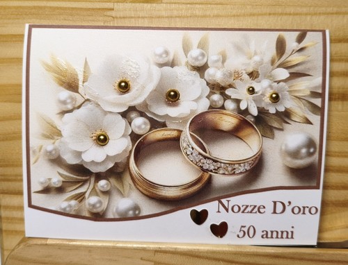 Nozze oro 50 - 🐬🌸, anni