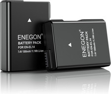 2X EN-EL14 Rechargeable Li-Ion Batteria per Nikon En-El14/El14A D5600 D5100 D520