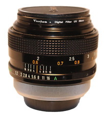 Canon obiettivo FD 50 mm f/1,2