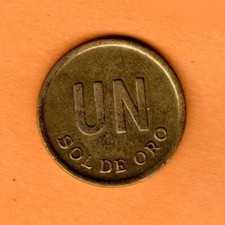 Peru Coin 1 Sol de Oro 1975