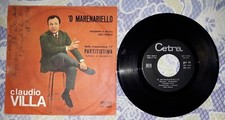 45 giri  - CLAUDIO VILLA -  'O MARENARIELLO/CARMELA (De Curtis) 1967