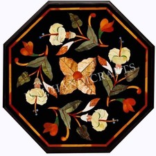 Tavolino 12" intarsiato marmo