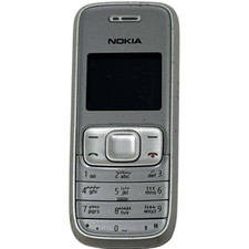 Nokia 1209 Vintage Cell Phone Bar Keyboard Slim GSM MP3 MicroSD 2.5mm Jack OEM