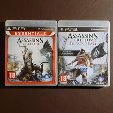Lotto Assassin's Creed III 3 E IV 4 Black Flag Ps3 Playstation 3 Pal Ita
