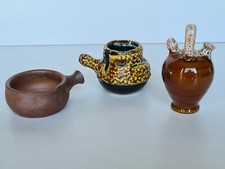 3 Piccole Ceramica Miniatura