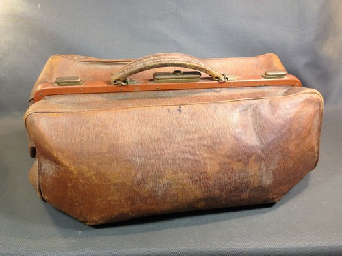 Antica valigia borsa pelle - borsa,