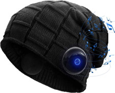 Cappello Bluetooth Uomo Donna,Idee Regalo Natale Invernali,Berretto Bluetooth5.1