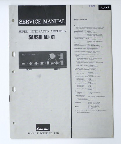 Amplificatore originale sansui - amplificatore,