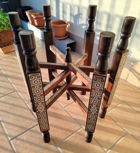 Tavolino moresco pieghevole - tavolino,