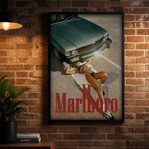 Poster marlboro vintage - poster,