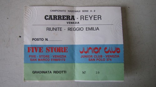 Biglietto basket reggio - biglietto,