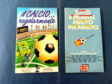 2 Inserti - Il Calcio . regolarmente - Tutto il Mundial Minuto per minuto - 1982