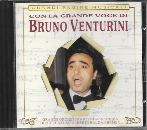Bruno venturini raro cd - bruno,
