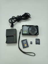 Nikon Coolpix S6300 16MP Micro SD 32 GB Con Caricabatteria Funzionante Al 100%