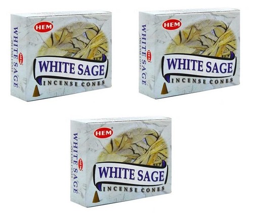 Encens sauge blanche - sauge, cônes