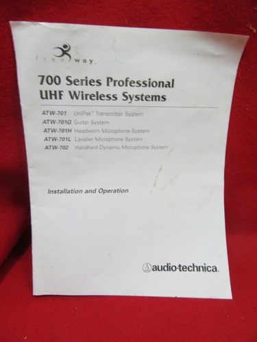 Audio technica freeway 700 - , audio-technica