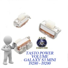 TASTO POWER SWITCH PULSANTE POWER VOLUME Per SAMSUNG GALAXY S3 MINI I8190 I820