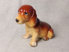 Vintage Sitting Bassett Hound
