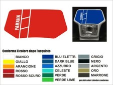 Adesivo mascherina frontale TT