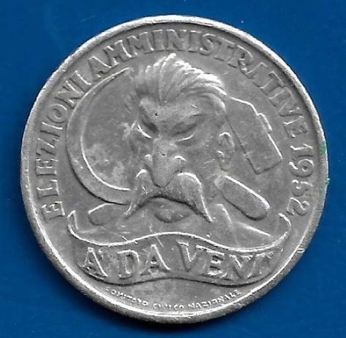 Gettone propaganda - gettone,