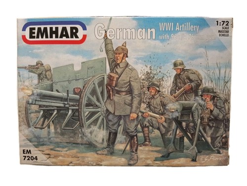 German ww1 artillery figures - ww1,