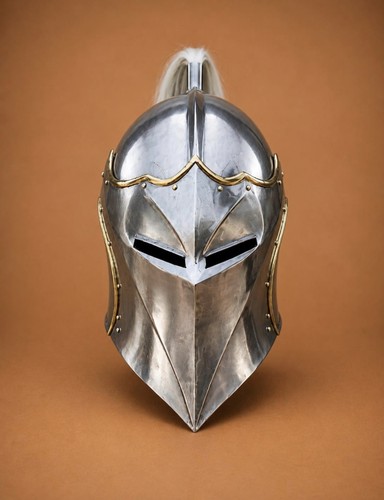 Elmetto cavaliere medievale - elmetto,