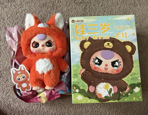 Peluche baby three - three, 400%