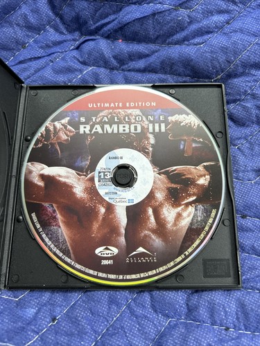 Dvd rambo iii - dvd, only)