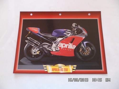 Carte fiche moto 1995 aprilia - moto,
