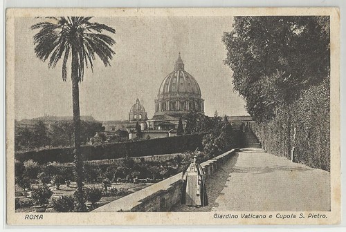 Antica cartolina roma - cartolina,