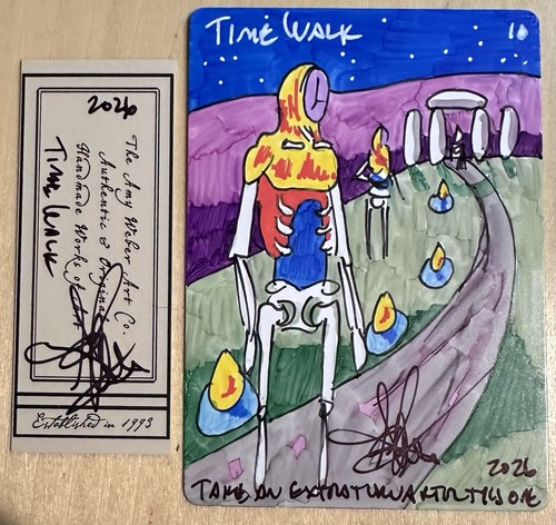 Mtg artist time walk - artist, schizzo