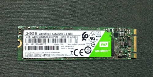 Ssd sata green 240gb 2 - wd,
