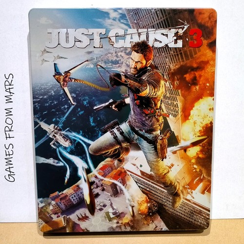 Steelbook just cause gioco - just, 3