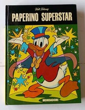 disney PAPERINO SUPERSTAR volume mondadori omaggio abbonati topolino 1976 barks