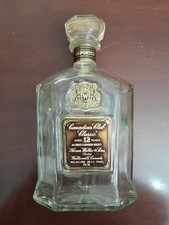 Bottiglia di Whisky da 1 litro Canadian club 12 anni  "VUOTA" collezionismo