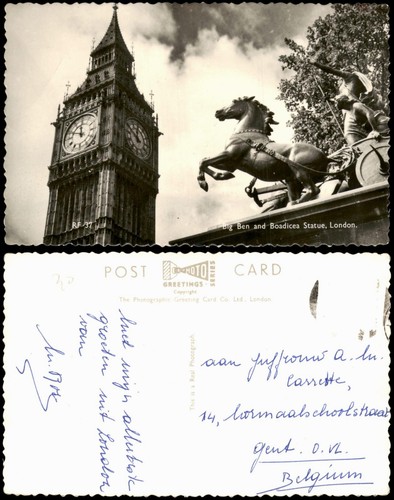 Cartolina londra big - londra, e