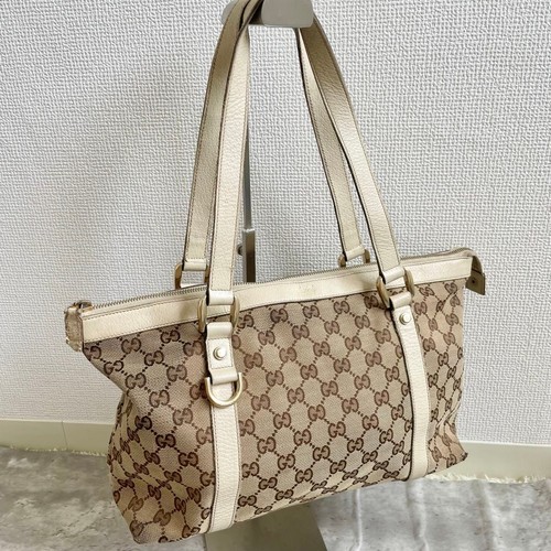 Gucci abbazia borsa tote tela - borsa,